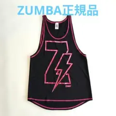 ZUMBA ☆正規品☆タンクトップ☆ ブラック/ピンク ☆XS