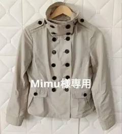 バーバリーロンドン 女性用 ショート丈 トレンチコート 40 難あり ベージュ