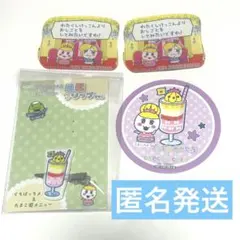 たまごっち たまこ姫 コースター アクリルステッカー 前髪クリップ