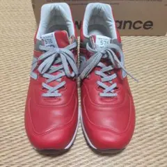 ニューバランス　M 576 RED us12 30cm イングランドのサムネイル