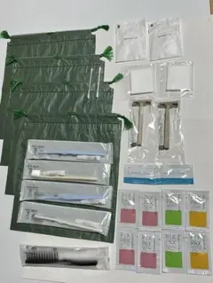 新品・未開封ホテルアメニティ27個　スキンケアセット　歯ブラシ　カミソリ　他