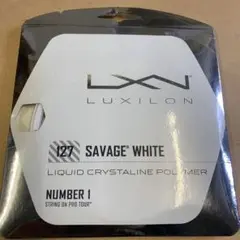 【特価品】LUXILON ルキシロン SAVAGE テニス用 ポリガット