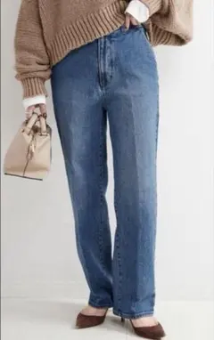 美品　BC.STOCK DU JOUR デュジュール　デニム　38 ワイドデニムのサムネイル