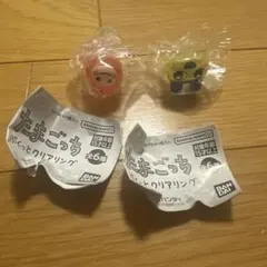 たまごっち　ぷくっとクリアリング　まめっち　いちごっち　2点セット