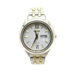 【正規稼働】 セイコー V138-0AD0 ソーラー ユニセックス 腕時計