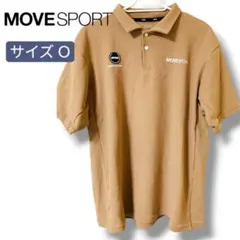 MOVE SPORT 半袖ポロシャツ ベージュ サイズOのサムネイル