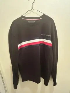 TOMMY HILFIGER ストライプスウェット