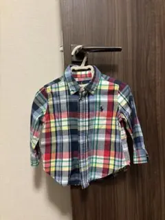 Ralph Lauren チェック柄シャツ 12M