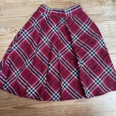 E hyphen world gallery チェックスカート