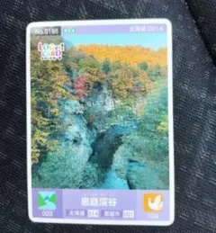㉕　第8弾　ロゲットカード　北海道　恵庭渓谷