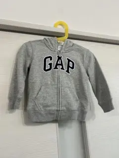 GAP グレー フード付きパーカー 18-24ヶ月