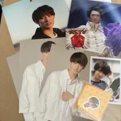 SnowMan すのチルステッカー ミニフォト 向井康二 セット