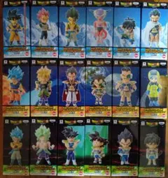 映画ドラゴンボール超 ブロリー ワールドコレクタブルフィギュア 全18種