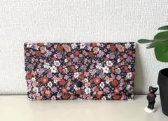 マルチケース　ハンドメイド　ポーチ　花柄