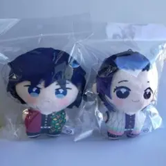 鬼滅の刃 冨岡義勇　胡蝶しのぶ ぽにすてっぷ ぬいぐるみ