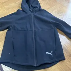 PUMA フルジップパーカー 150 黒
