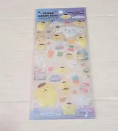 サンリオ クリアキャンディシール 文房具 セット 筆記具 シールフレーク フレ