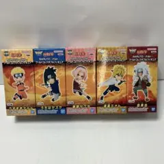 【未開封品】NARUTO ワールドコレクタブルフィギュア 5種セット