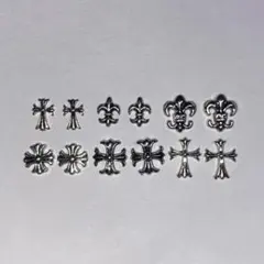 ネイルパーツ クロムハーツ 12p