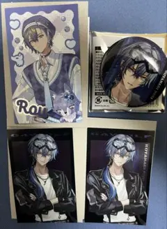 ぎゃうるふ 小柳ロウ カード 缶バッジ