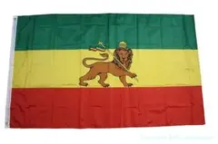 新品 送料込み BIGフラッグ [ ラスタ エチオピア ] レゲエ インテリア