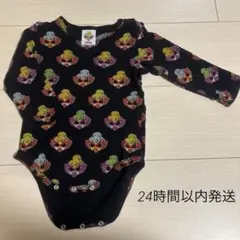 HYSTERIC MINI 長袖ロンパース　70 黒
