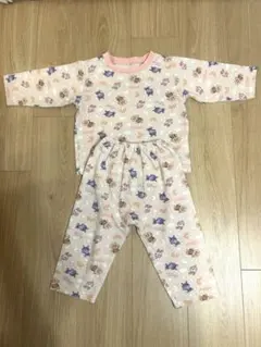 女の子♡アンパンマン♡パジャマ♡長袖♡年中素材♡90 95