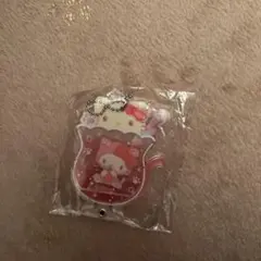 サンリオ　アクリルカスタムチャーム　ネコソーダシリーズ　ハローキティ