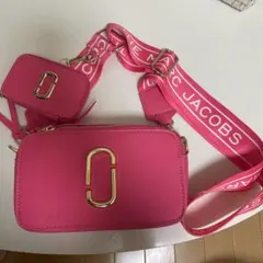 MARC JACOBS THE SNAPSHOT ショルダーバッグ ピンク