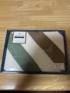 昭和レトロ綿100%未使用TOWELING WORLDスポーツタオルビンテージ