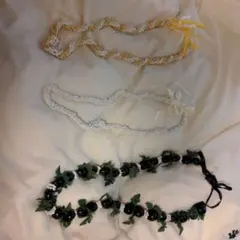 つ*き様 フラダンス用シェル＆ククイレイ3点セット