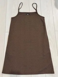 Stussy モノグラム キャミソール ブラウン　Mサイズのサムネイル