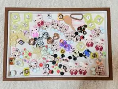 デコパーツ まとめ売り 約314g 樹脂パーツ ハンドメイド DIY 大量