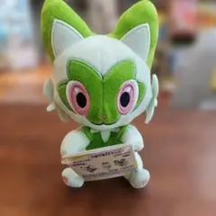 ポケットモンスター　ポケモン つれてってぬいぐるみ ニャオハ