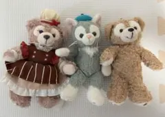 ダッフィー シェリーメイ ジェラトーニ ぬいぐるみ3点セット - メルカリ