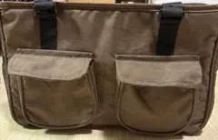 ペット用キャリーバッグ ブラウンのサムネイル