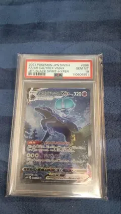 【値下げ】【PSA10】こくばバドレックスvmax