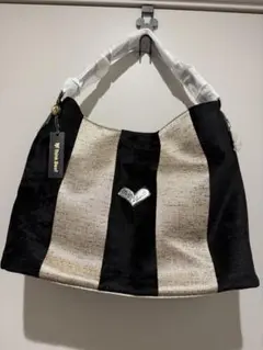 Think Bee! ストライプデザイン ショルダーバッグ