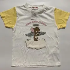 新品　タグ付き　トムとジェリー　天使のささやきの日　プリント　Tシャツ　120のサムネイル