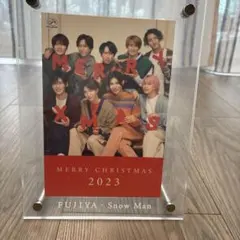 FUJIYA × Snow Man クリスマスアクリルスタンド2023