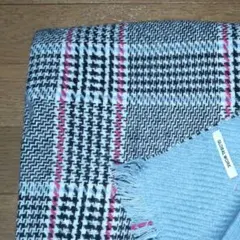GLOBAL WORK グレンチェック柄 リバーシブルストール