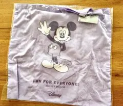 Disney ミッキーマウス トートバッグ LAVENDER