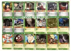 NARUTO カード 作戦 18枚セット 金文字 ナルトカード まとめ売り