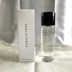 SHOLAYERED ボディスプレー100ml FIG&PEACH
