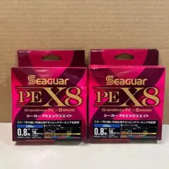 5A303シーガーPE X8 エックスエイト0.8号 200m 2個のサムネイル