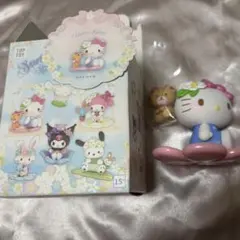 三麗鷗 Toptoy 春日花朵 Hello Kitty 無盒