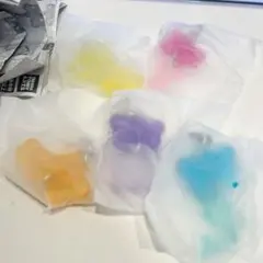 ポケモン うるつやリボンマスコット 6種セット　めじるしアクセサリー