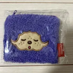 モンチッチ もこもこスクエアポーチ F: パープル