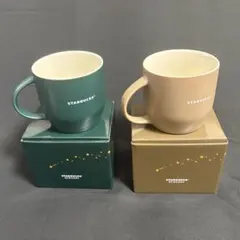 【新品未使用】STARBUCKS Rewards限定 スターマグ 2色ペア