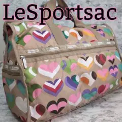 ◆LeSportsacレスポートサック◆ハート ボストンバッグ　大容量　2wayのサムネイル